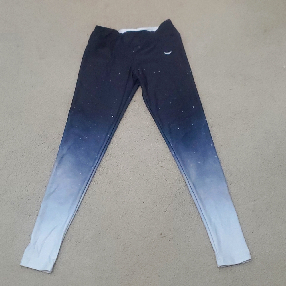Society 6 Ombre Starry Galaxy Leggings